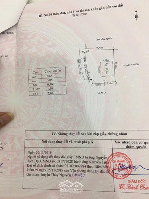 bán đất thôn 11 , lại xuân , thuỷ nguyên , hải phòng.