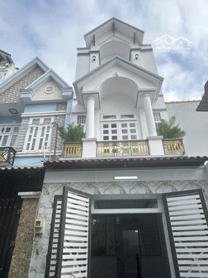 nhà hẻm vip dân trí nguyễn thị đặng, hiệp thành, q12 - ngay chợ giãn dân, 4x15m, hẻm 6m - 3 tầng