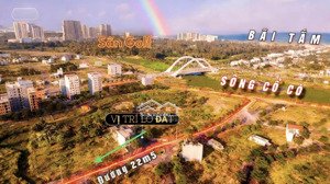 đất biển kdt sentosa riverside ngang 6m. cách sông 50m, cách biển 500m. siêu vị trí đầu tư