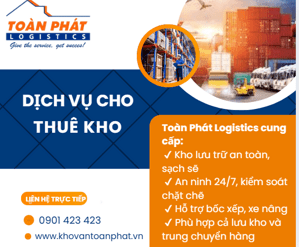  CHO THUÊ KHO LƯU TRỮ HÀNG HÓA – DIỆN TÍCH LINH HOẠT – VÀO KHO NGAY
