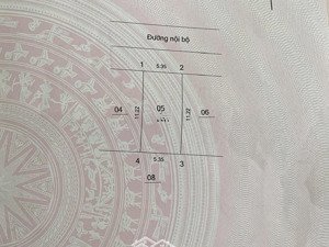 ban đất giãn dân mũi tràng - tân xuân - đông ngạc dt60m .mt5.35. ô tô đỗ tránh vỉa hè . quá đẹp