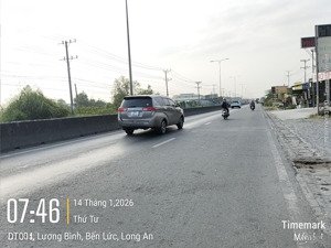 bán đất vườn mặt tiền đt824 giá tốt đầu tư tại xã lương bình, bến lức, long an