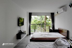 cho thuê căn hộ 1pn ban công siêu rộng cực thoáng vừa xây 10 phút tới sân bay