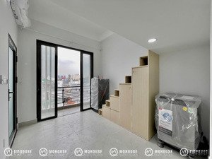 căn hộ có gác máy giặt riêng cửa sổ lớn, ban công thoáng, ngã 4 bảy hiền, dh bách khoa, dh văn hiến