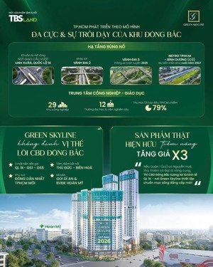 tbs green skyline căn hộ ra mắt gây sốt đầu năm 2026