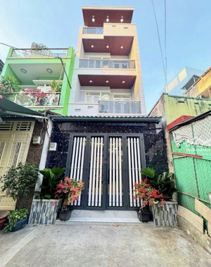 nhà mới tinh 56m2 4 tầng ngay kdv quận 6