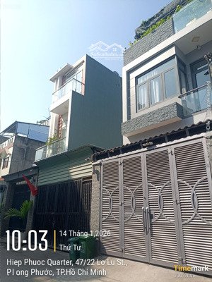 nhà ở ngay-68.3m2 -hẻm xe con tránh-3 tầng.đường lò lu -trường thạnh.