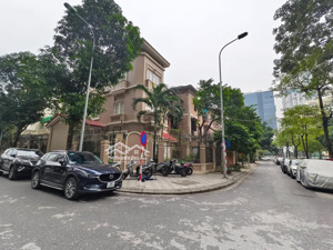bán biệt thự phố dương đình nghệ - lô góc - view công viên. 268m2 - 118 tỷ.ư