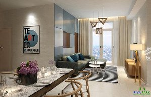 bán gấp căn hộ riva park, nguyễn tất thành, 7,2 tỷ, 105m2,3pn,2wc,tặng nội thất,lh 