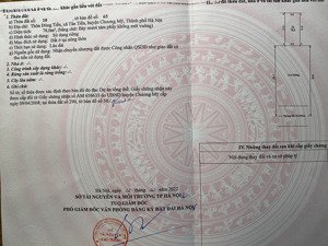 bán đất tại đường liên xã, chương mỹ, hà nội, 4,2 tỷ, 87 m2 chỉ với hot