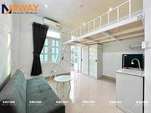 phòng cho thuê có gác + ban công 35m2 trường chinh, p. 14, tân bình gần đại học văn hiến, etown