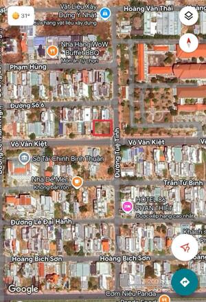 BÁN 5 LÔ GÓC – 2 MẶT TIỀN VÕ VĂN KIỆT & TUỆ TĨNH | TP. PHAN THIẾT, LÂM ĐỒNG HƯỚNG ĐÔNG NAM GIÁ 27 TỶ