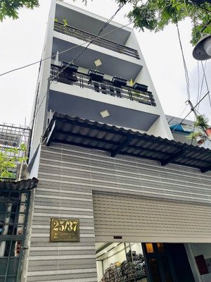 25/ nguyễn minh châu nhà mặt tiền pường phú trung, quận tân phú. dt 4.4x14m. 4 tầng