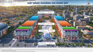 bán shophouse phố đi bộ trung tâm thái nguyên sổ đỏ lâu dài, kinh doanh đỉnh cao