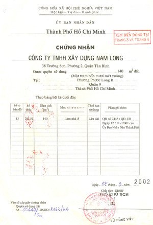 bán đất nền 140m2 tại khu dân cư nam long phước long b