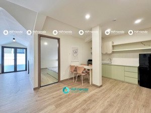 cho thuê căn hộ 1 phòng ngủ full nội thất - máy giặt riêng nhận nuôi pet gần vòng xoay phú hữu