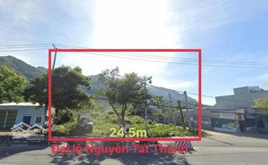 bán lô góc 2 mặt tiền đường nguyễn tất thành - phước đồng - 1072.2m2 - ngang 24.7m - 21 tỷ