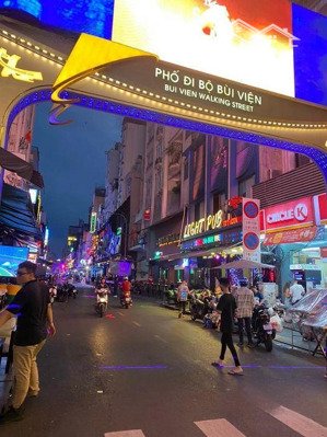 bán nhà hxh đường bùi viện quận 1,dt 4x16 kết cấu 6 tầng,có hđ thuê 80 triệu/tháng