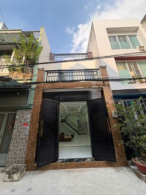 bán nhà 1 lầu 2 mặt tiền lê văn quới hẻm 6m thông 4x14m giá 6.2 tỷ tl chính chù