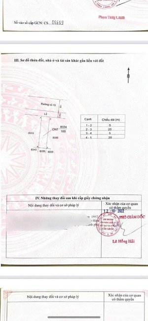 bán đất view đẹp tại đường 13, tân tập, cần giuộc, long an, 1,83 tỷ, 100m2