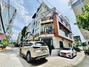 căn góc phan văn trị q. bt vừa ở vừa kinh doanh ô tô đậu trước nhà - 4 tầng btct - 4 pn - 7.88 tỷ