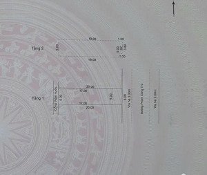 bán nhà 2 tầng 2 mê mặt tiền đường 5.5m phạm công trứ - hoà xuân - giá chỉ 5 tỷ 850 tl