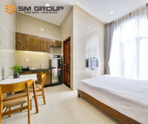 cho thuê phòng full nội thất cửa sổ lớn 35m2 ngay nguyễn kiệm gần quận 3, quận 1, sân bay