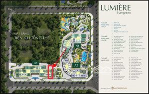 1pn rẻ nhất lumiere evergreen, giá chỉ 100tr/m2, hỗ trợ lãi suất đến năm 2027. lh 