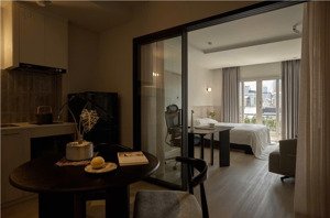 cho thuê căn hộ full nội thất, ban công to, máy giặt riêng tại trần đình xu quận 1, kế bên bùi viện