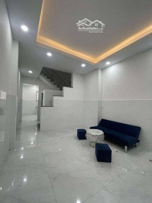 nhà mới bùi tư toàn, bình tân. 6 tỷ 38 thương lượng, nhà hẻm xe hơi 6 mét. diện tích: 52m, ngang 4