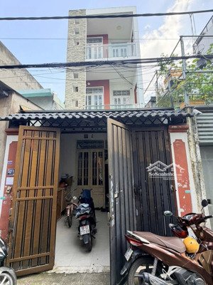 bán căn nhà shr ngay tân chanh hiệp 8 - tch quan 12 shr58m2 có 3 lau nhỉnh 5ty