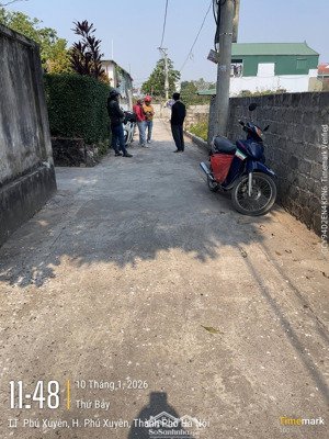 đất tiểu khu đại nam, thị trấn phú xuyên. dt 55m2, mt 4,35m, giá 1,95 tỷ ô tô vào đất bám ql1a