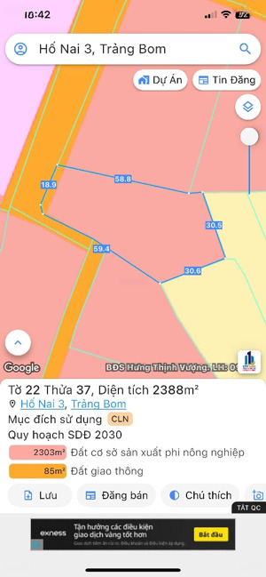 cơ hội hiếm đất kcn hố nai 3 giá tốt hơn ngân hàng