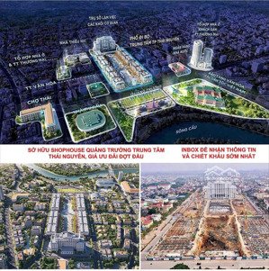 5 suất ngoại giao đầu tư 1 lần khai thác dòng tiền trọn đời tại phố đi bộ trung tâm tp thái nguyên