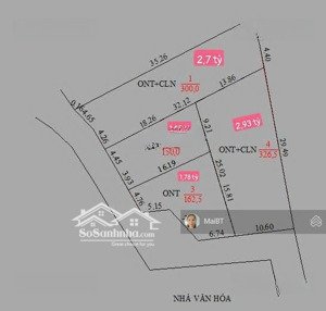 bán đất xã yên bài, vân hòa tài chính từ 1,7 tỷ / lô