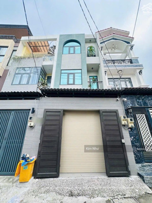 nhà mới 3 tầng đ. xe tải thông - khu dân trí cao đồng bộ - sát phạm văn đồng-ngang 4.1m- dọn ở ngay