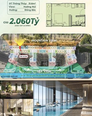 căn ngoại giao giá tốt - view núi - imperia holiday hạ long - chỉ nhỉnh 2 tỷ cho 1 căn hộ stu