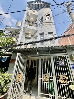 nhà 4 tầng, 4m*12m - hẻm 4m - gần nguyễn thị thập, quận 7 - giá 4,5 tỷ