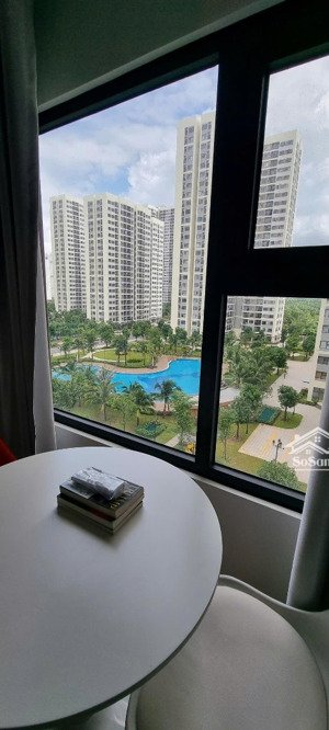 sốc! studio khu origami vinhomes grand park giá 2 tỷ bao hết thuế phí, view hồ bơi, thoáng