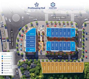 chính thức nhận booking dự án đào tấn diamond city - tp.huế