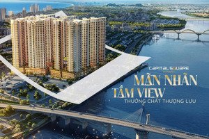 sở hữu căn 2pn capital square ngay cầu sông hàn, cạnh vincom | giá 4,7 tỷ | lãi suất 0% 24 tháng