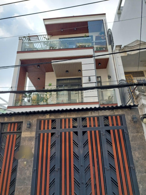 bán nhà hẻm 6m thông phan huy ích,gò vấp,ngang 6,5m, 3 tầng mới nhỉnh 11 tỷ