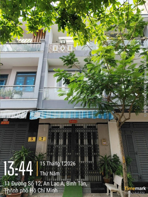 bán nhà mặt tiền giá tốt khu tên lửa 4x13.5 đúc 3 tấm