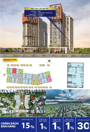 căn 1pn+ sun cora đà nẵng giá đầu tư - chỉ 2.78 tỷ - trần cao 3.5m - tân nguyễn real 