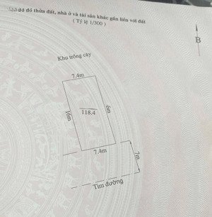 hàng hiếm duy nhất bán mặt đường hoàng thế thiện 118,4m ngang 7,4m hướng đông nam giá đầu tư