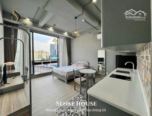 căn hộ studio ban công full nội thất ngay công viên làng hoa