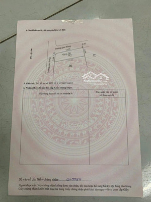 251m2 có ngay 180m2 thổ cư, đất vuông vắn đẹp