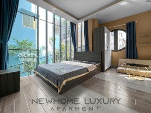 căn hộ 1 phòng ngủ - rộng 40m2 + full nội thất + ban công - ngay dương quảng hàm - mới xây 100%