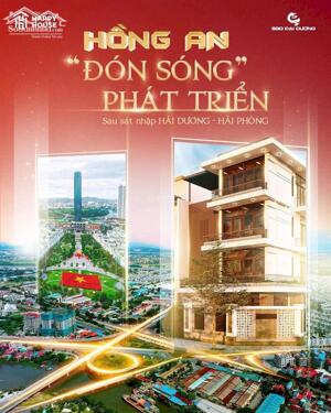 Ra hàng đợt 1 DA Hồng An - Happy House - Hải Phòng. C/k 3%. Đầu tư ngon luôn. 0972899510