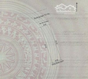 bán đất mt đường ngô tử hạ - gần đinh liệt - 100m2 - giá 4 tỷ 750 tl